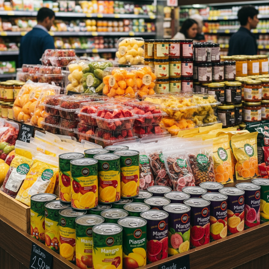 Packed Fruits