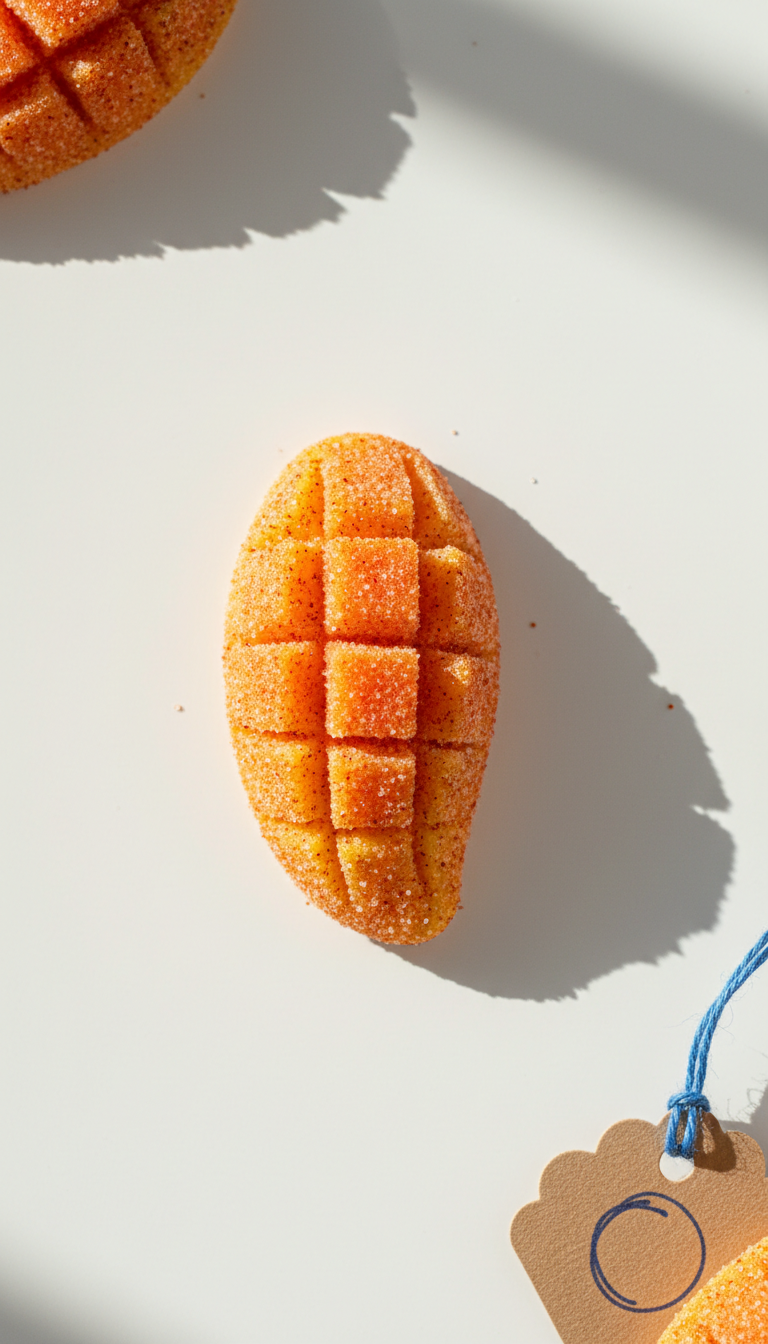 Chili Mango Gummy Candy with Tangy Spice