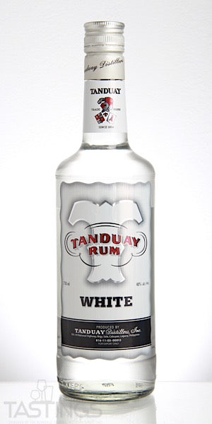 TANDUAY RHUM WHITE 750ML X 12