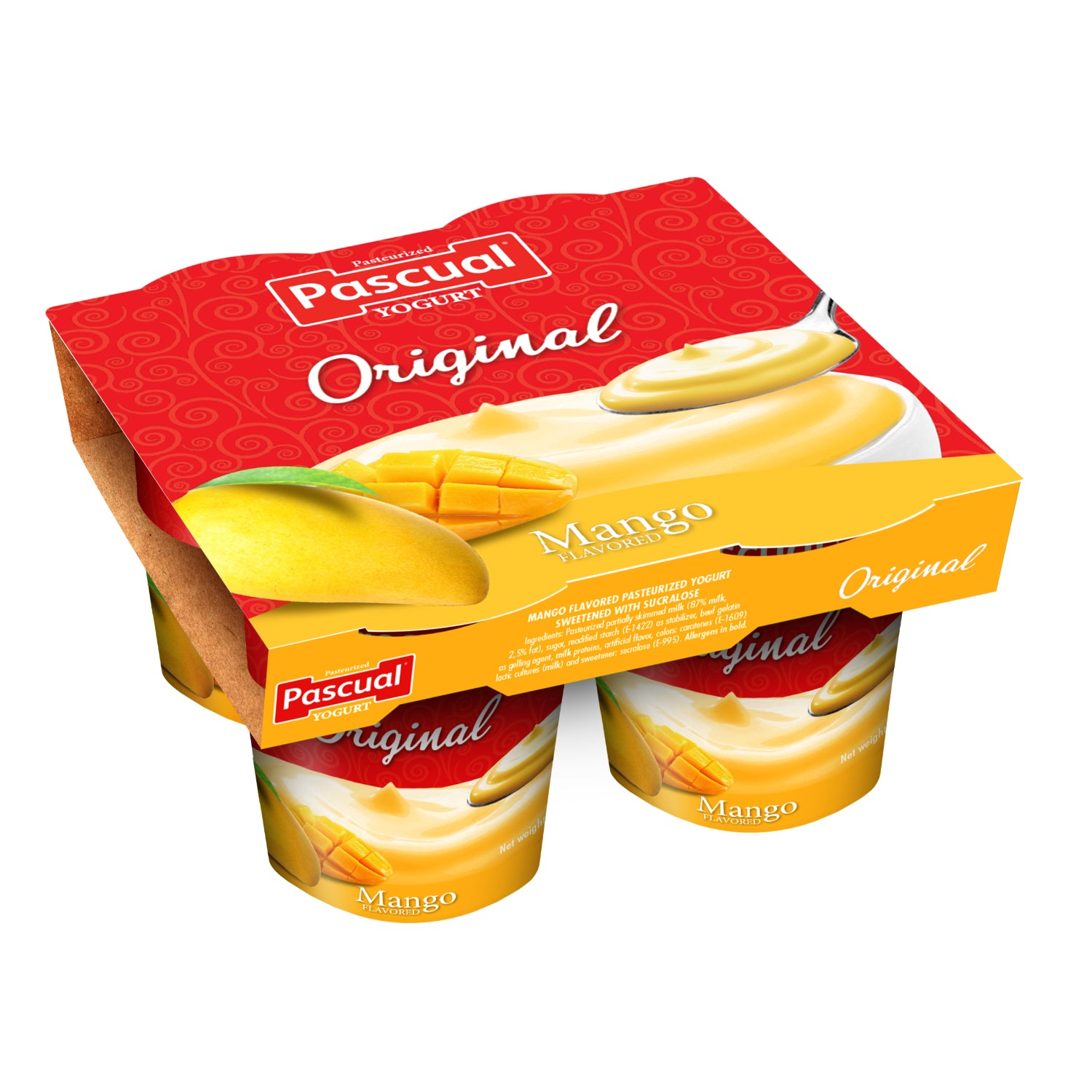 CDY FLAVORED MANGO 100ML X 24
