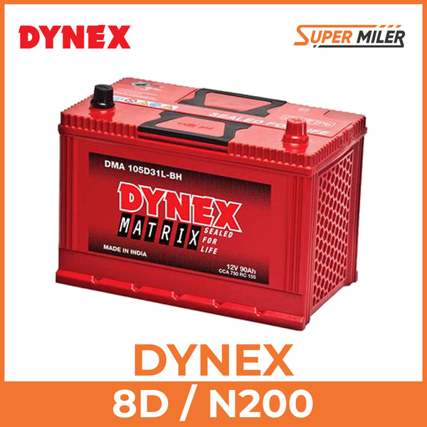 DYNEX BATTERY MF200R (8D/N200 ) - MF