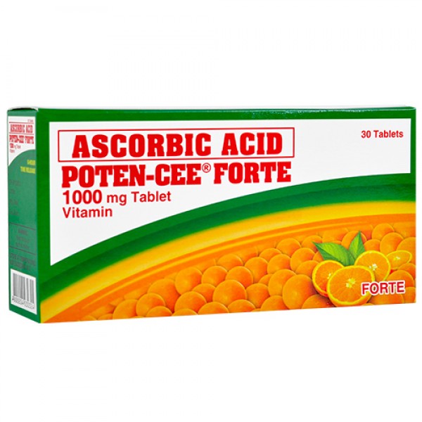 Poten-Cee Forte Ascorbic Acid 1000mg Tablet