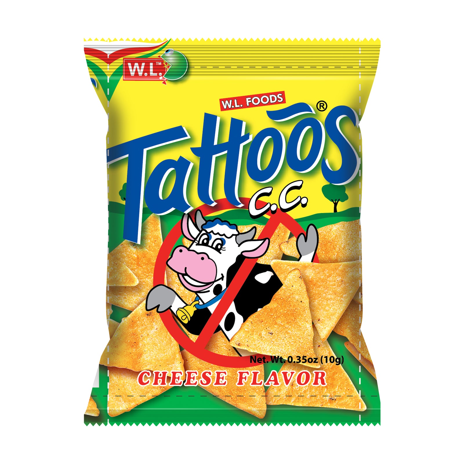 TATTOOS CORN CHIPS 10g x 20packs x 12pcs