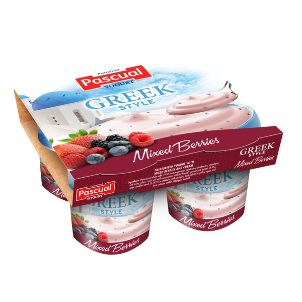GREEK MIXED BERRIES 100ML X 24