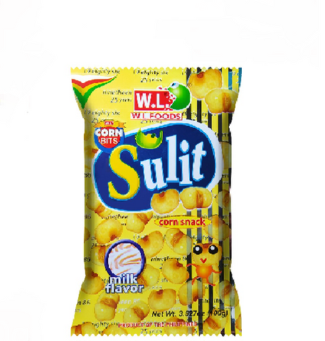 Sulit Corn Snack Milk Flavor 100g x 50s