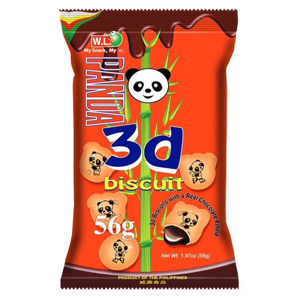 PANDA 3D CHOCO FLAVOR 56g. x 10packs x 10pcs.