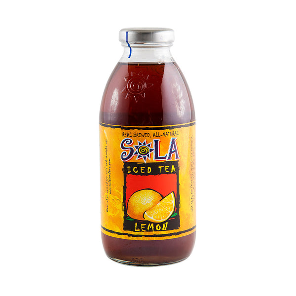 Sola Lemon 472 ML glass bottle