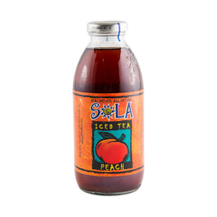 Sola Peach 472 ML glass bottle