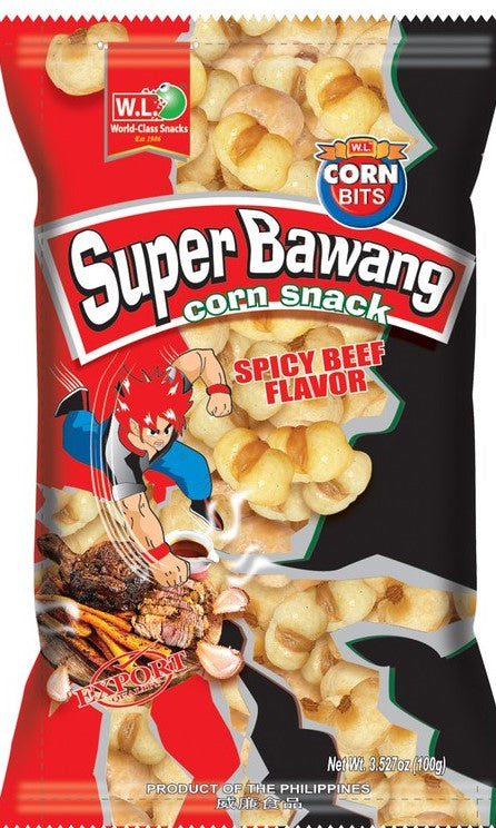 Super Bawang Corn Snack Spicy Beef Flavor 100